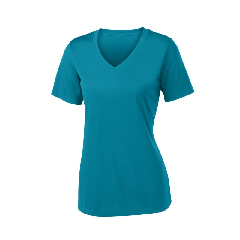Sport-Tek Women's PosiCharge Competitor V-Neck Tee. 54