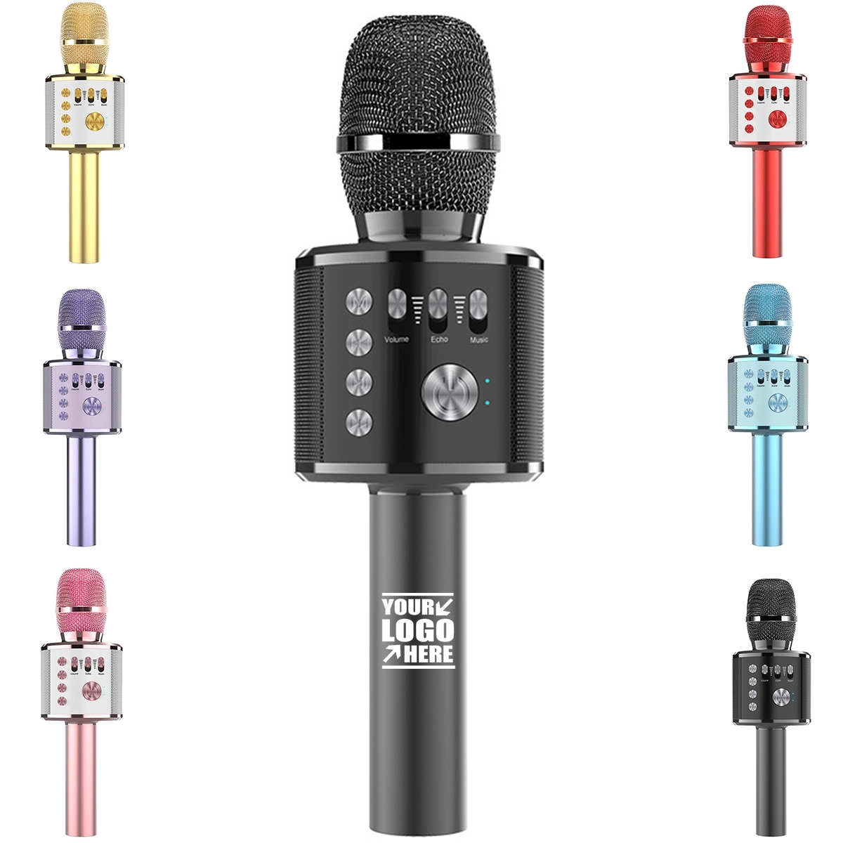 Portable Wireless Bluetooth Handheld Microphone Speaker 4