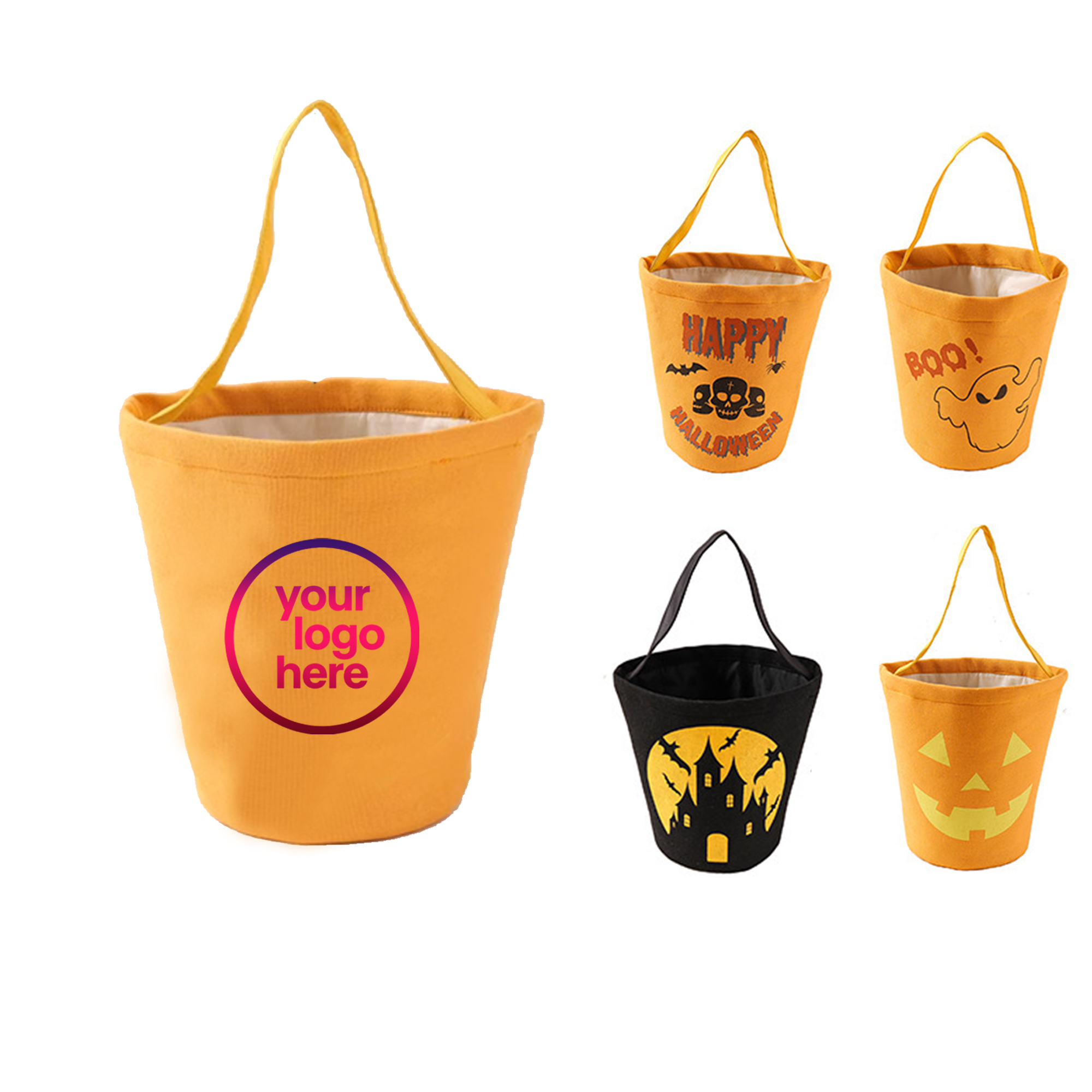 MOQ:50pcs Personalized Halloween Treat Bag 2