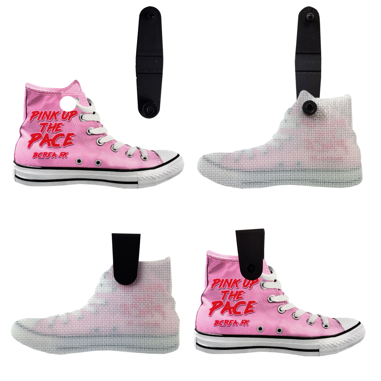 1 Side 4CP Dye Sub Custom Shoe Tags 3