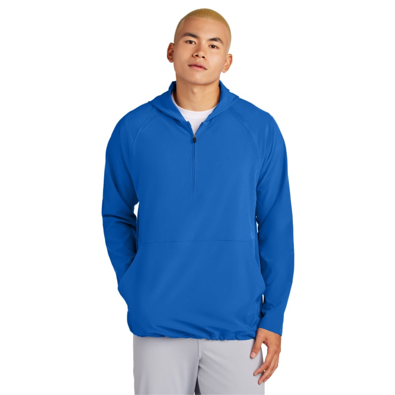 Sport-Tek Repeat 1/2-Zip Long Sleeve Hooded Jacket 9