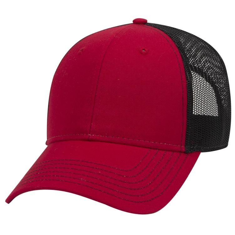 OTTO CAP® 6 Panel Low Profile Mesh Back Trucker Hat 90