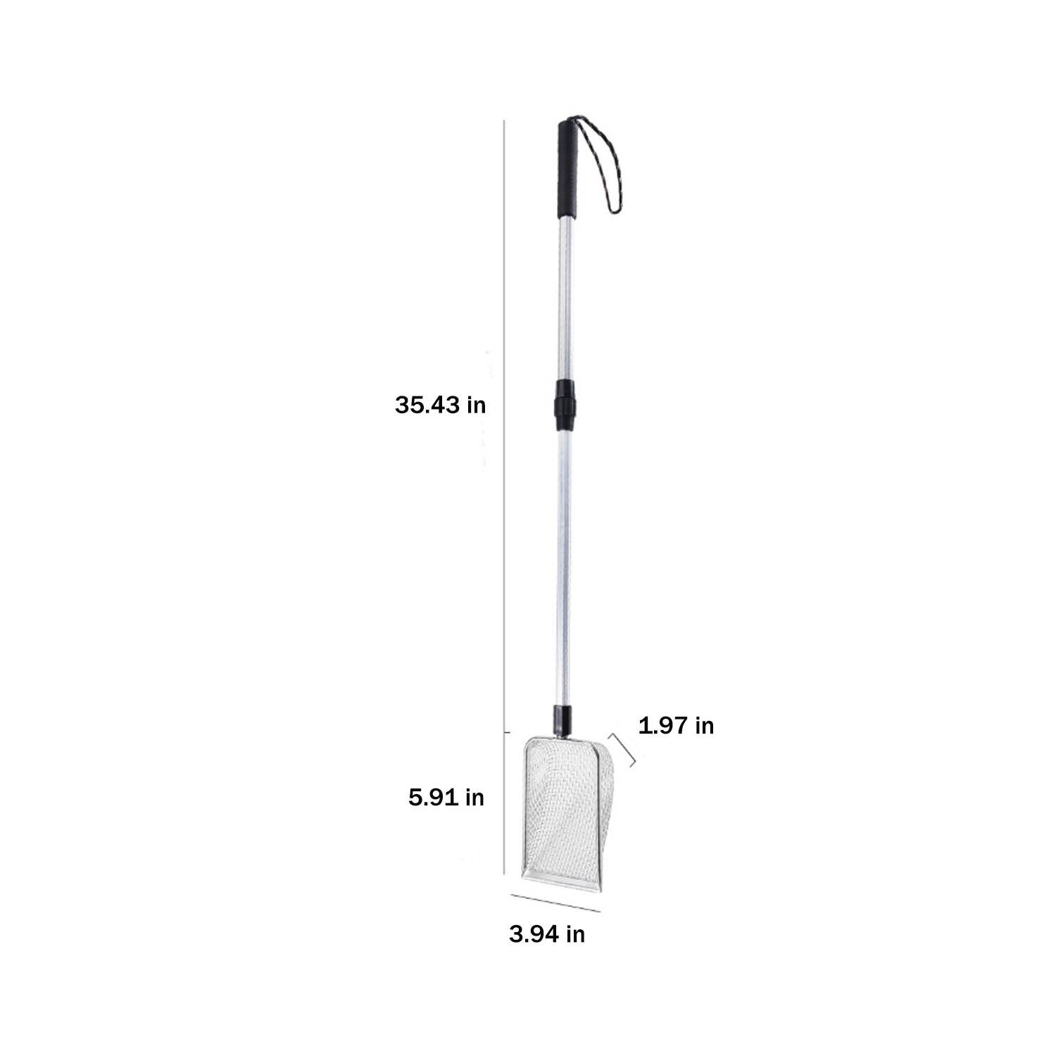 Adjustable Stainless Steel Beach Sand Pet Waste Shovel 5