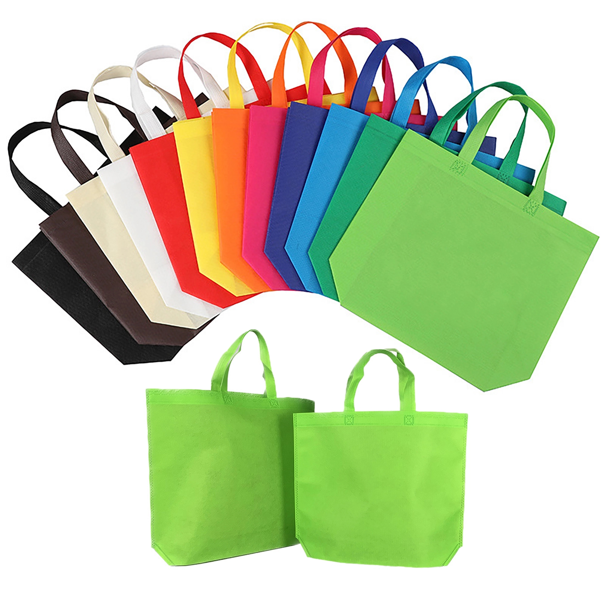 MOQ 50pcs Gift Giveaways Non Woven Fabric Handles Tote Bag 1