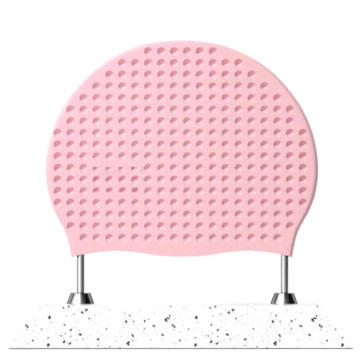 Pure Silicone High Elastic Waterproof Swim Cap 7