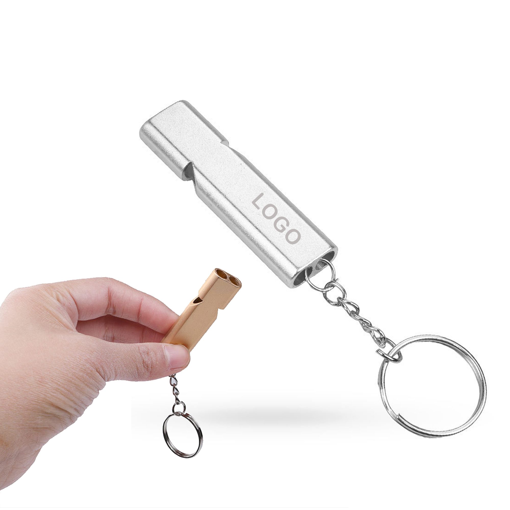 Aluminum Safety Whistle 2