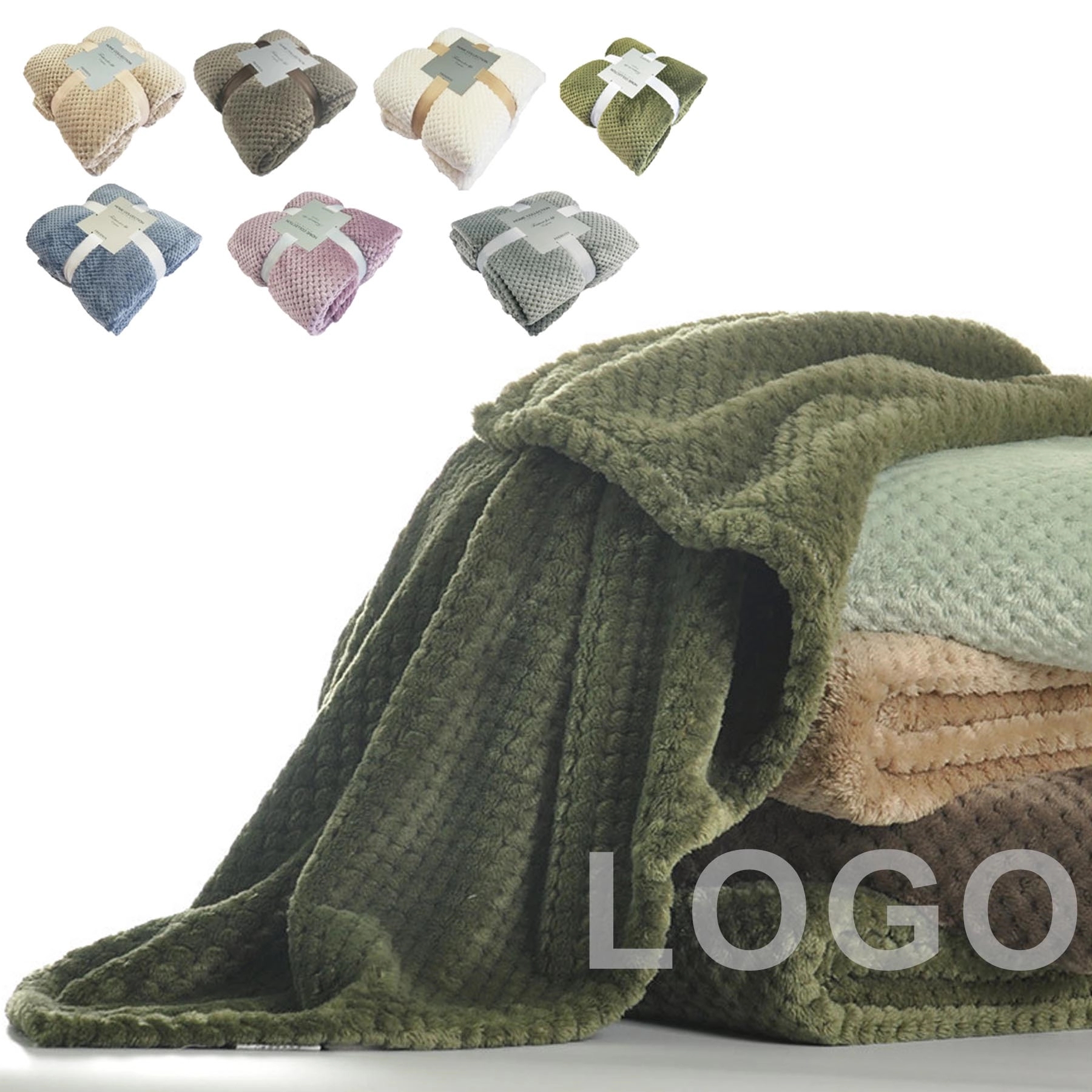 Picnic Plush Soft Throw Blanket 2