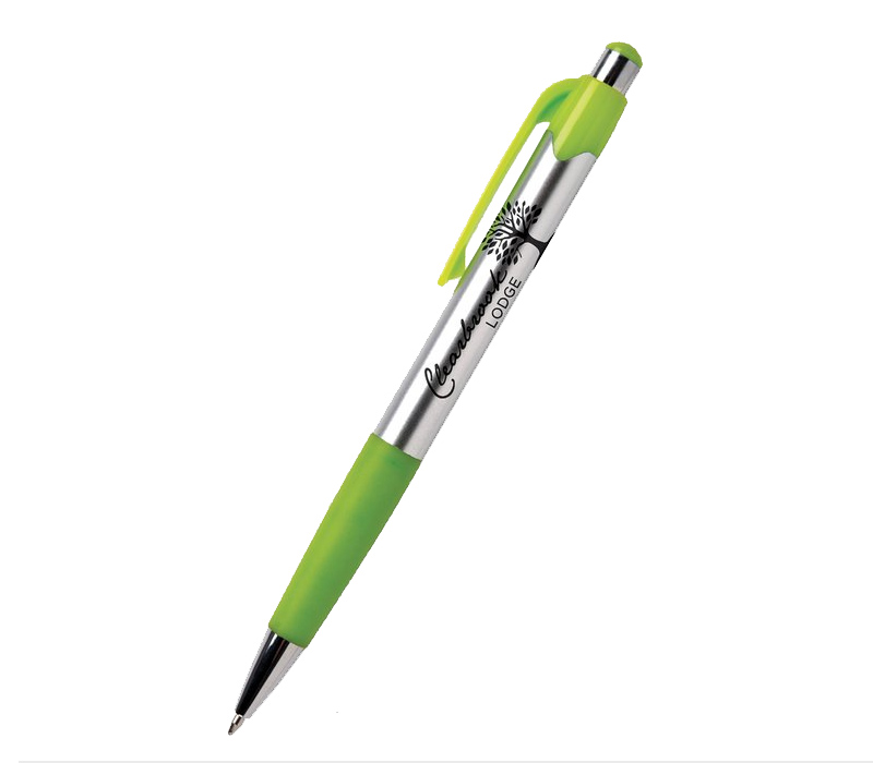 Silver Tone Grip Pen - Domestic 7