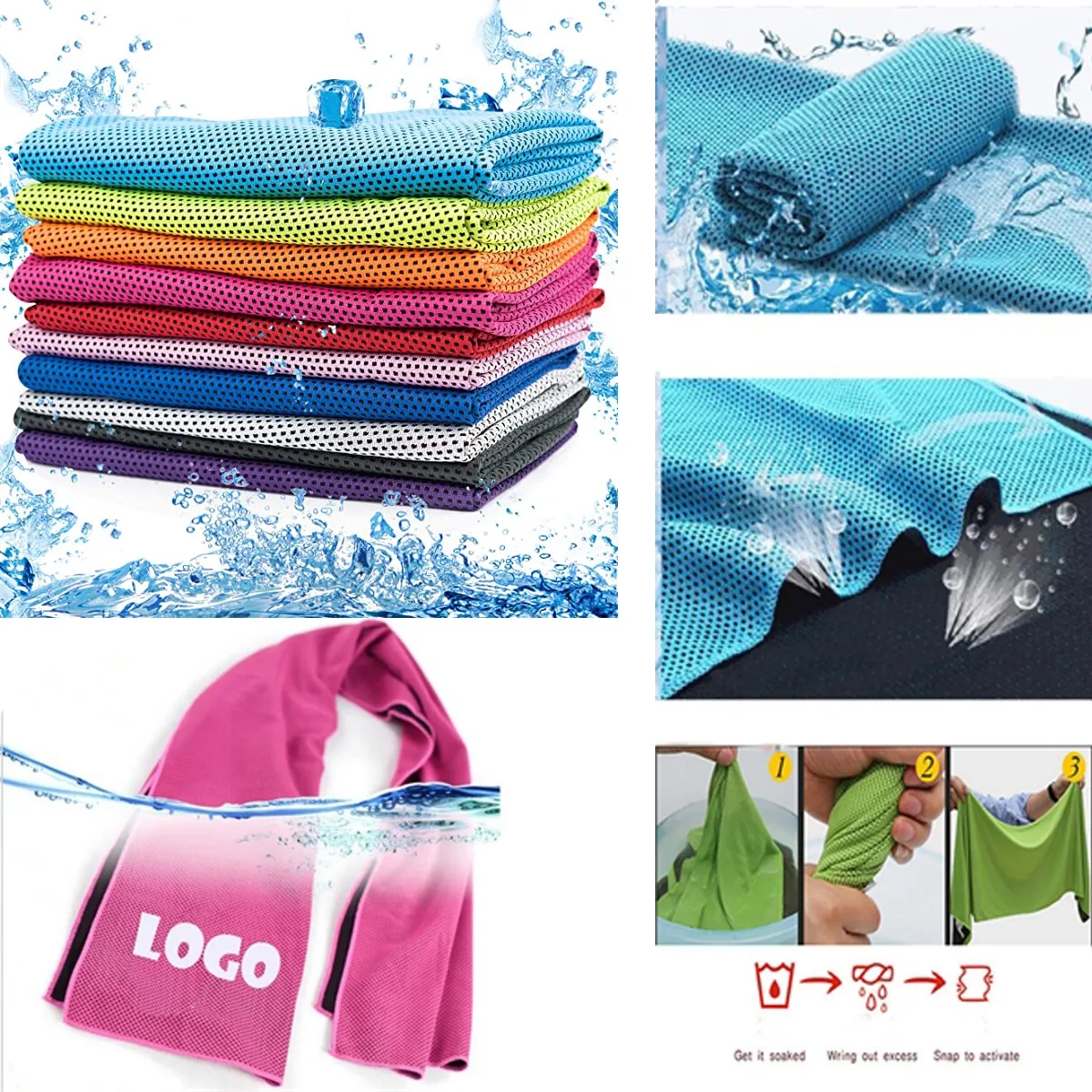 Cooling Towel Soft Breathable
