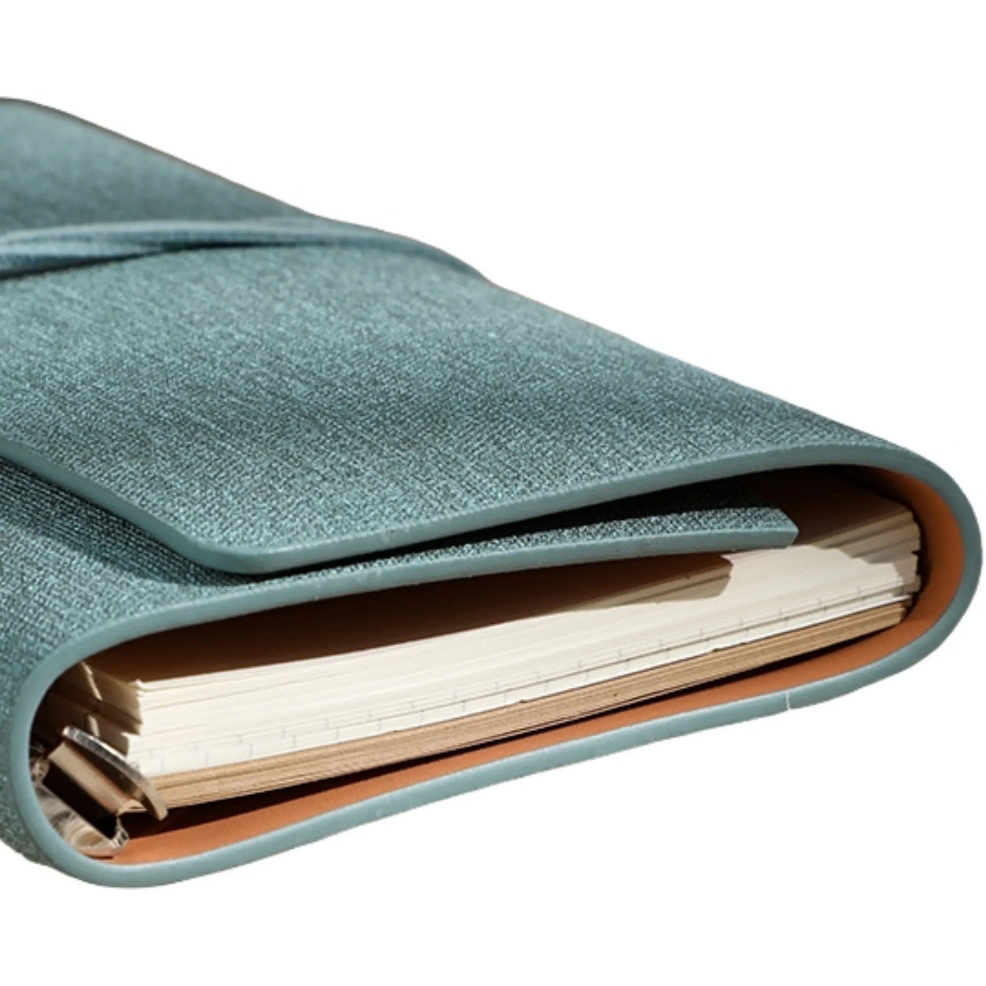 Artistic Linen-Cotton A6 Notebook Vintage Kraft 5