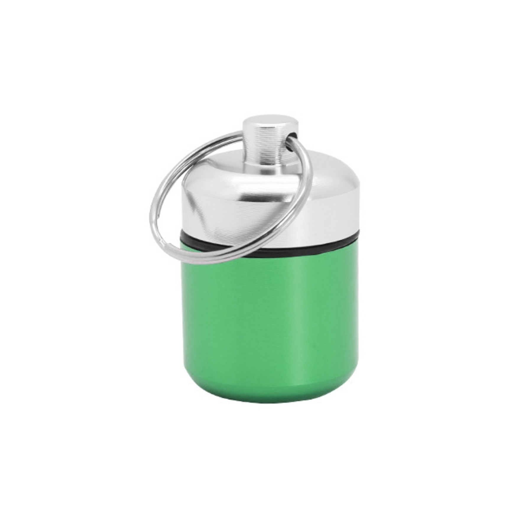 Aluminium Pill Organizer w/ Key Ring 3