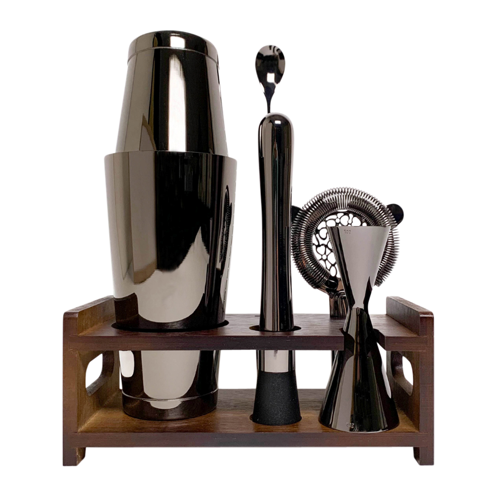 6-pc. Premium Bar Set & Stand 6