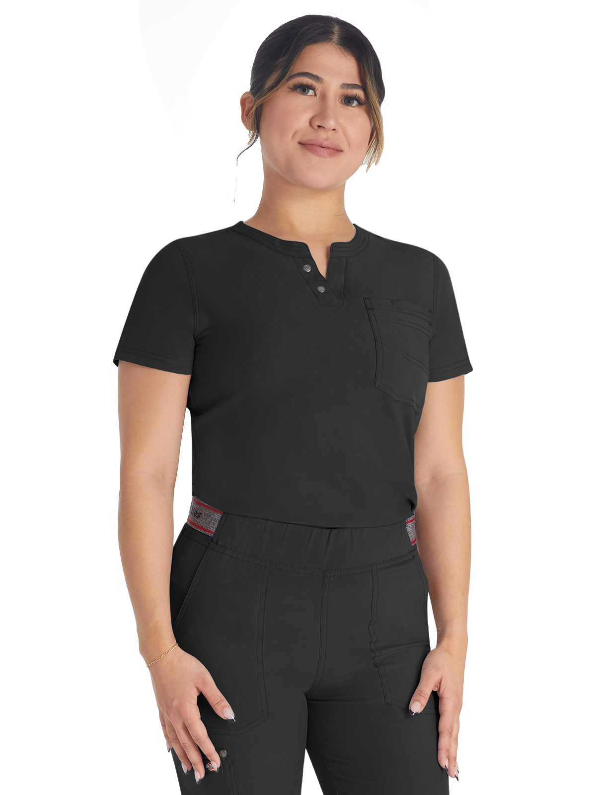 EDS NXT Women's 1-Pocket Henley Top