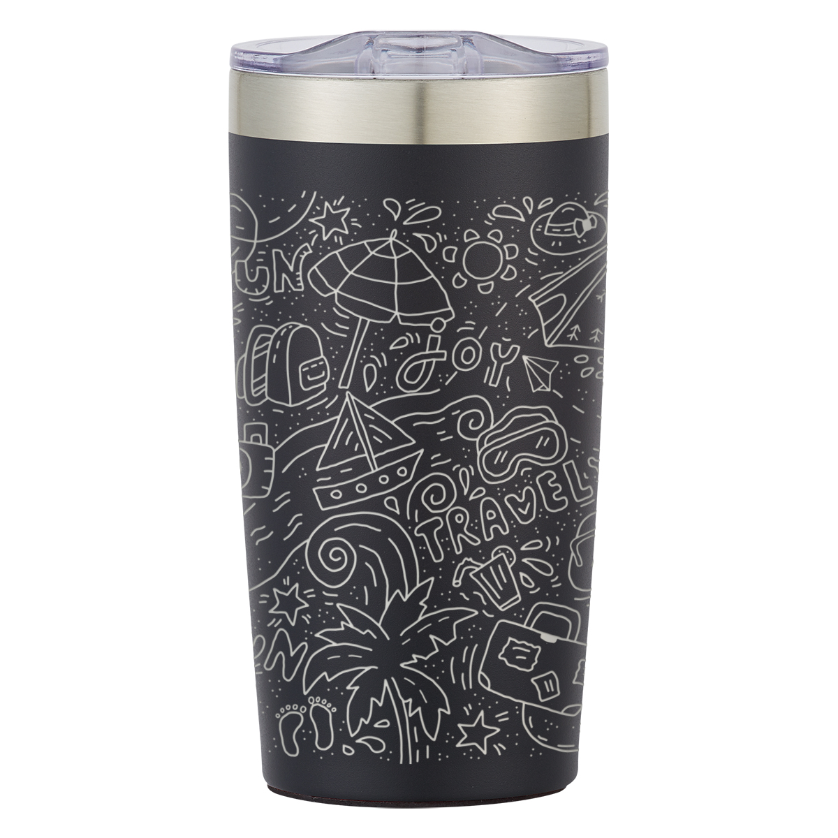 20 Oz. Full Laser Two-Tone Himalayan Tumbler 12