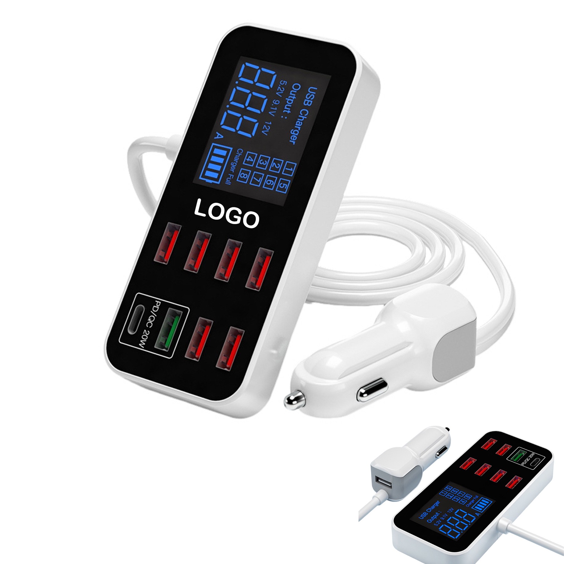8 Ports USB Fast Charger
