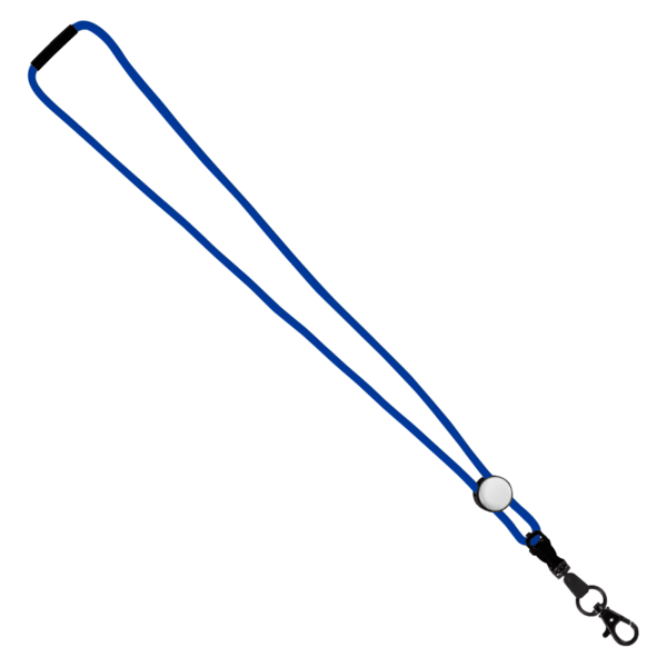 3/16" Nylon Cord Lanyard with Snap-Buckle Release, Standard O-Ring & Slider 18