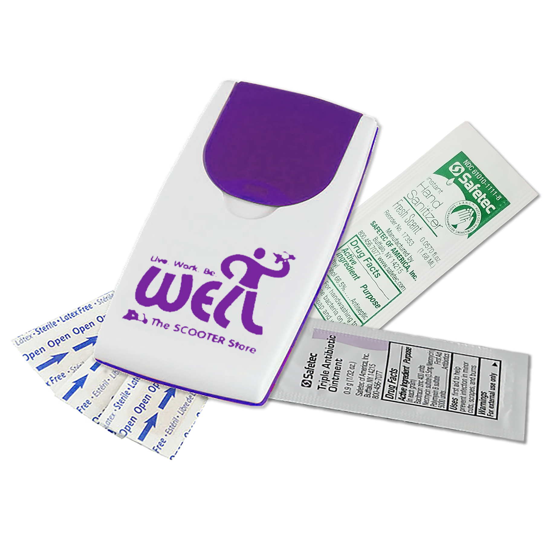 Flip-Top Sanitizer Kit 6
