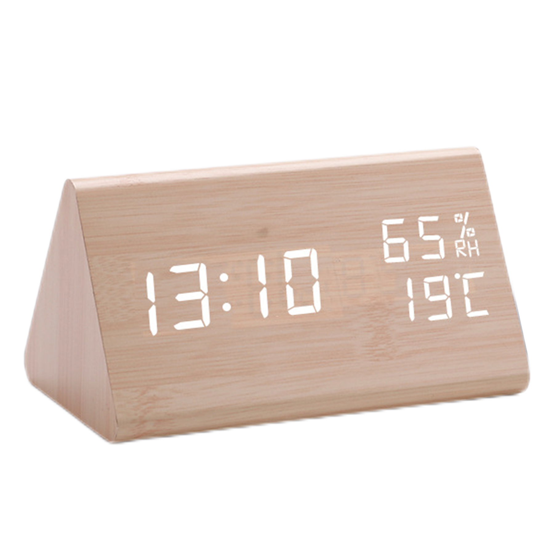 Led Temperature And Humidity Clock 6