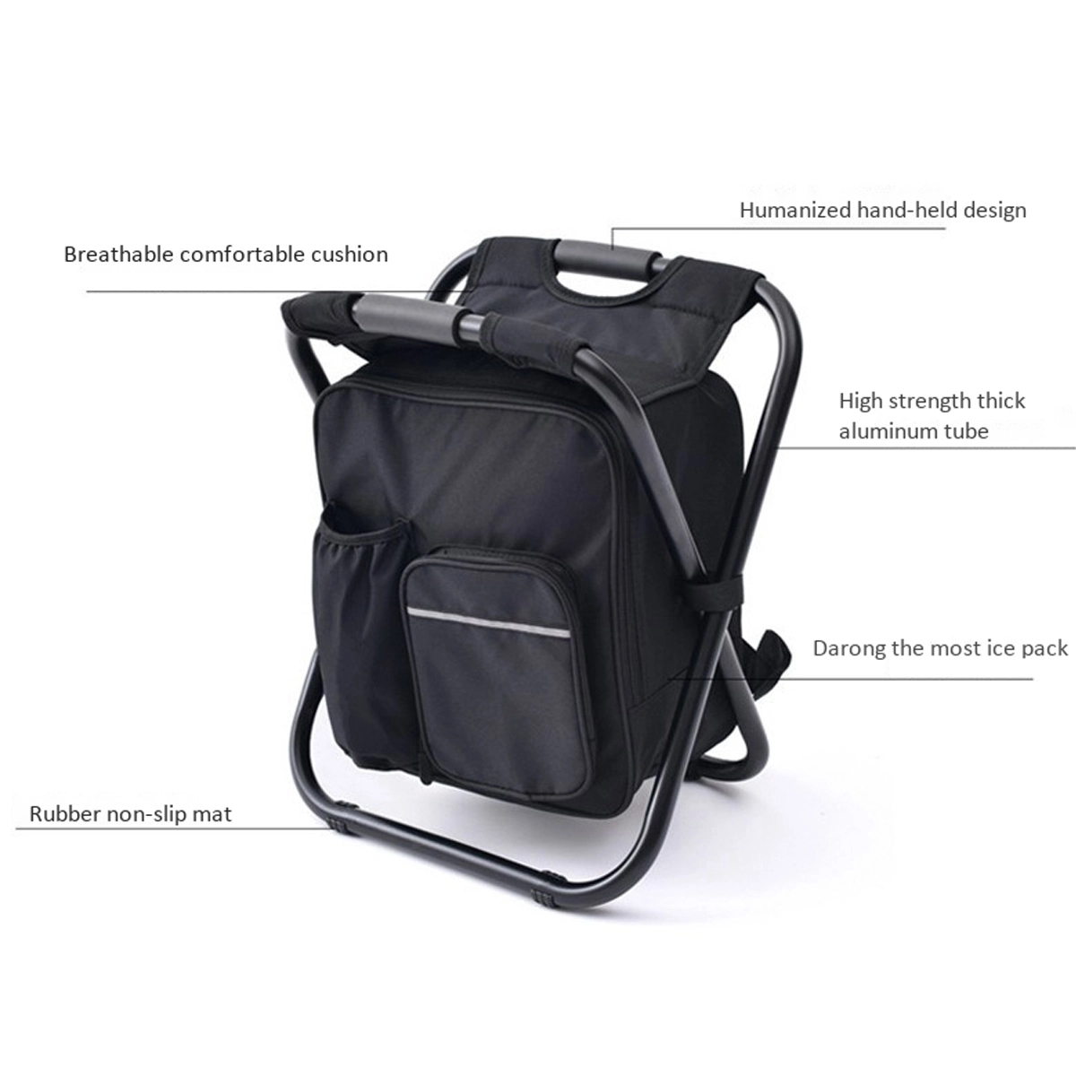 Insulated Cooler Backpack Chair 2