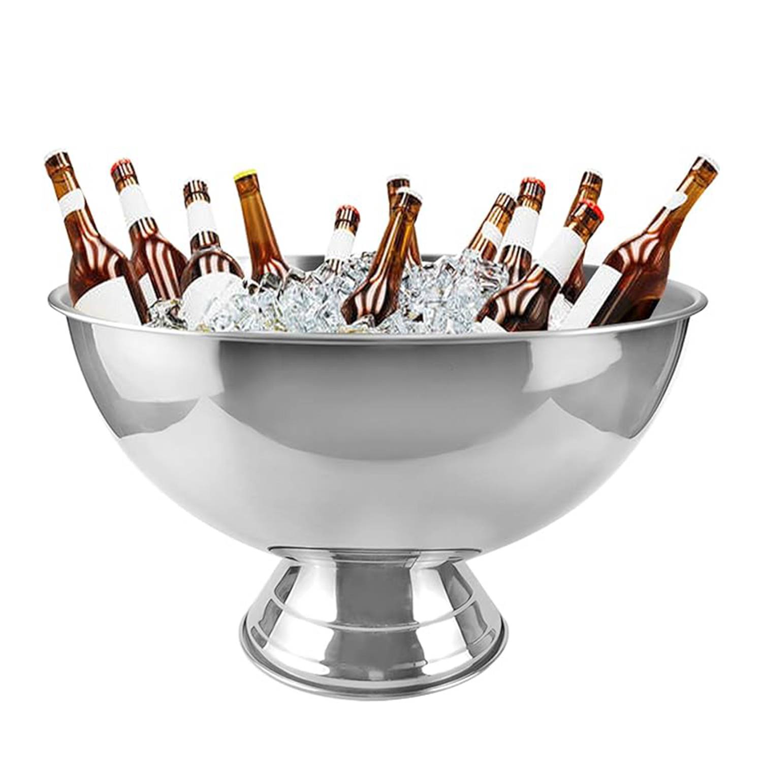Stainless Steel Ice Bucket Bowl 6