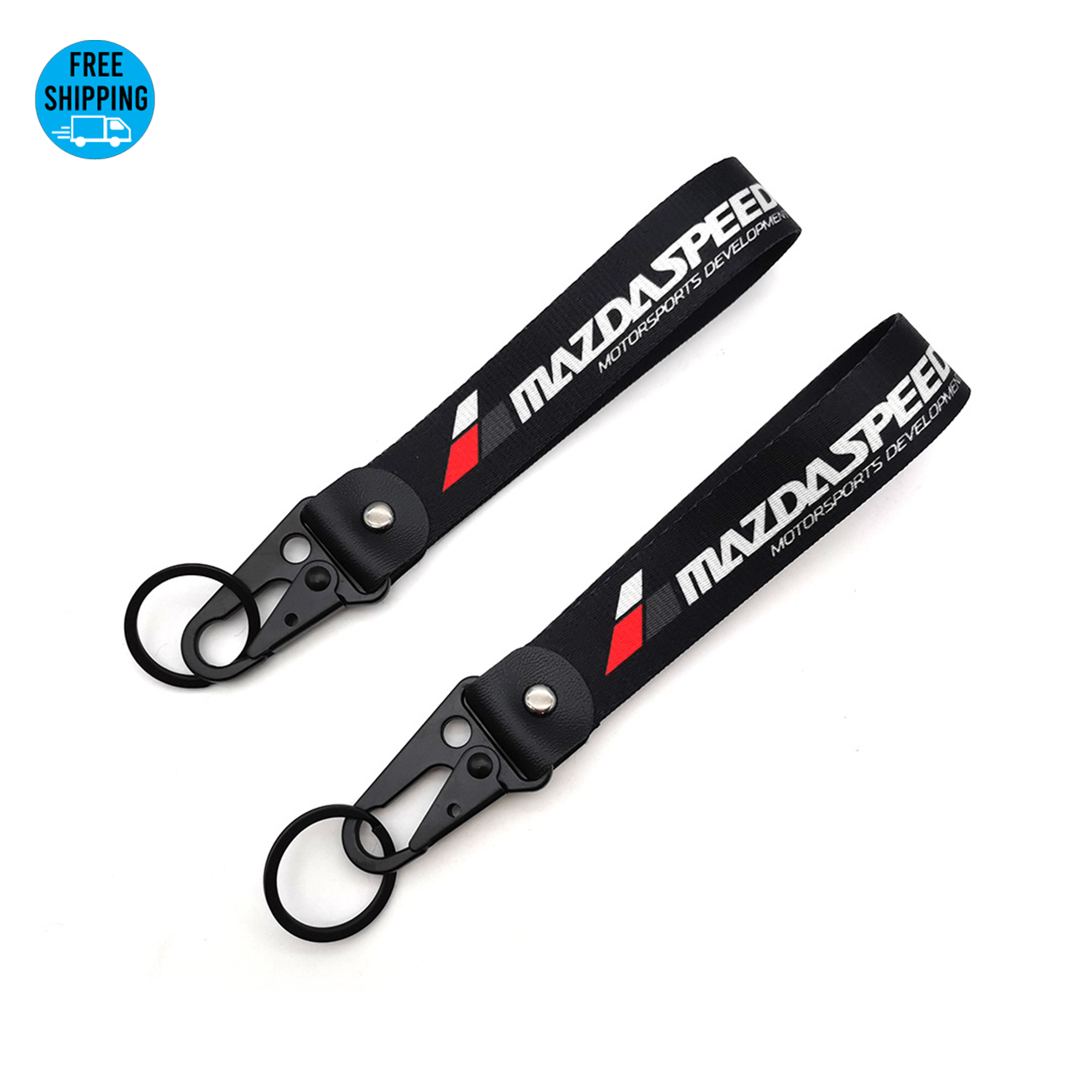 Motorcycle Key Chain Nylon Key Tag 2