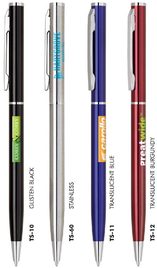 Tantalus-V Stainless Steel Ballpoint Pen 2