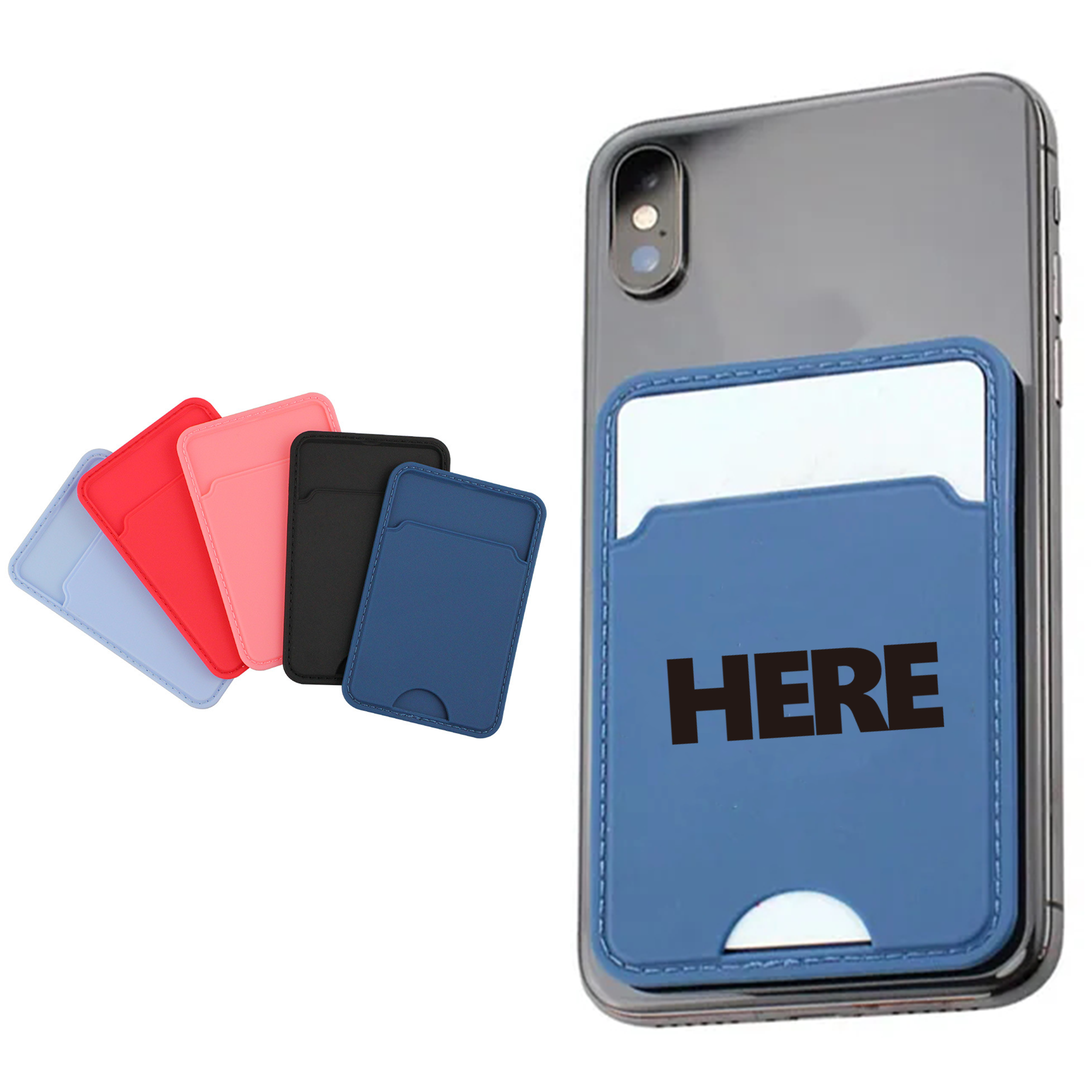 Silicone Phone Card Holder 7