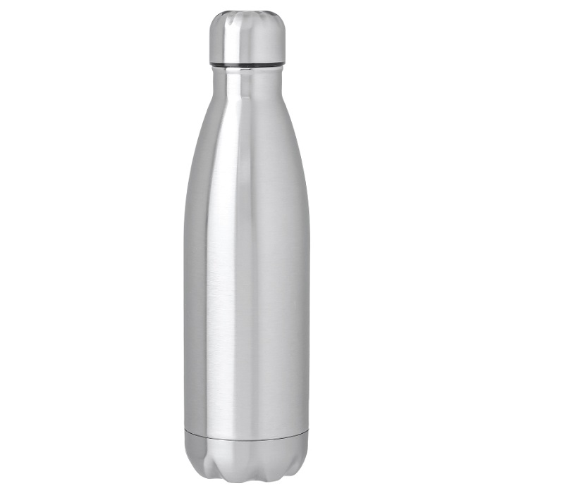 Double Wall Stainless Steel Water Bottle, 17 oz., custom water bottle with logo imprint 2