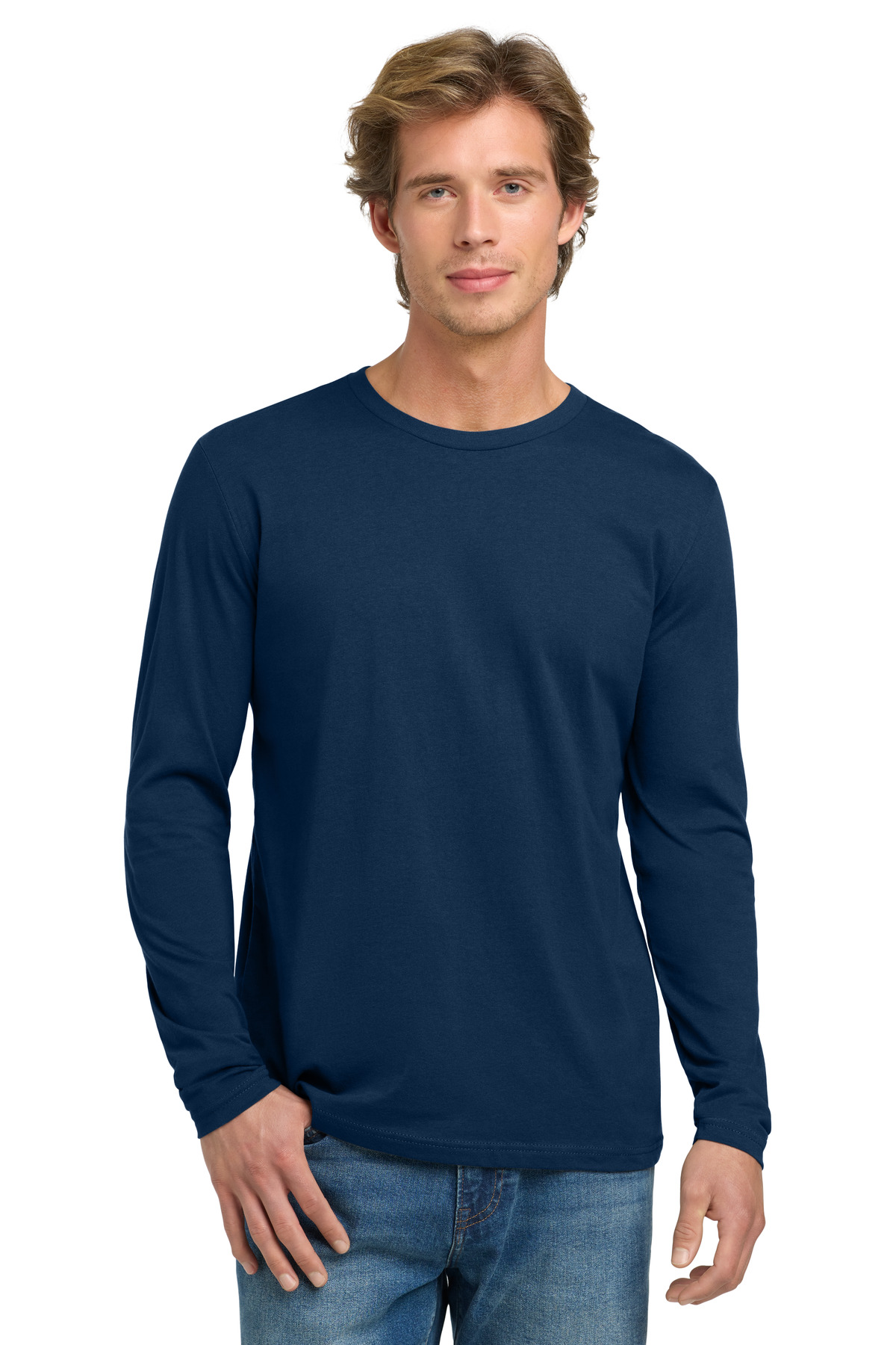 Next Level Apparel Cotton Long Sleeve Tee. NL3601 61