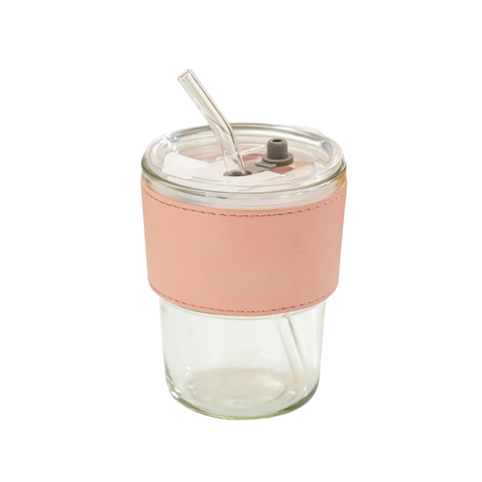 12oz Stylish Portable Straw Cup 5