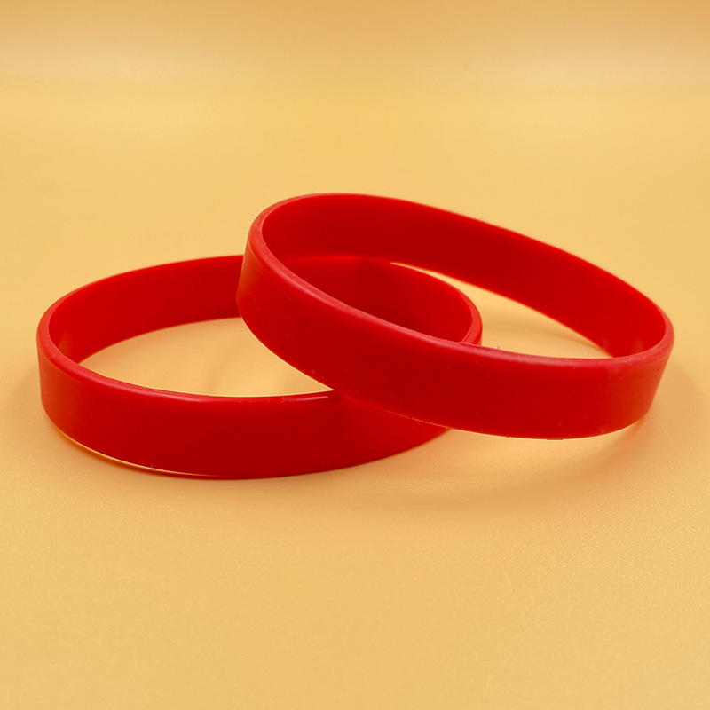 Colored Silicone Stretch Unisex Wristbands 18