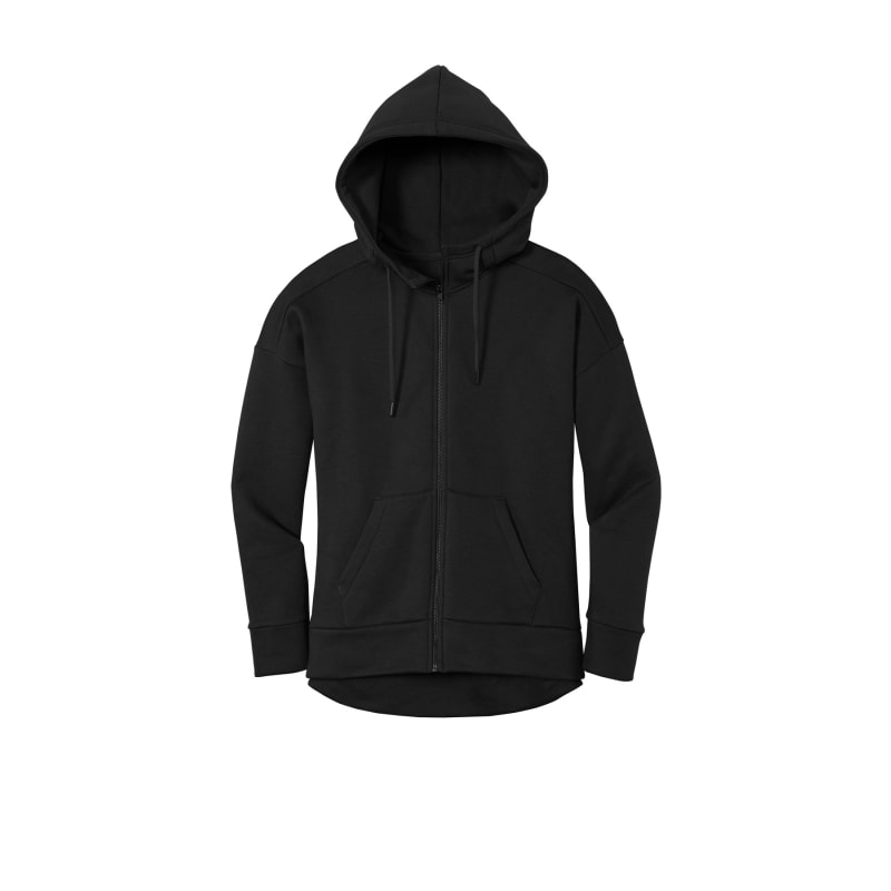 District Women's Perfect Weight Fleece Drop Shoulder Full-Zip Hoodie 24