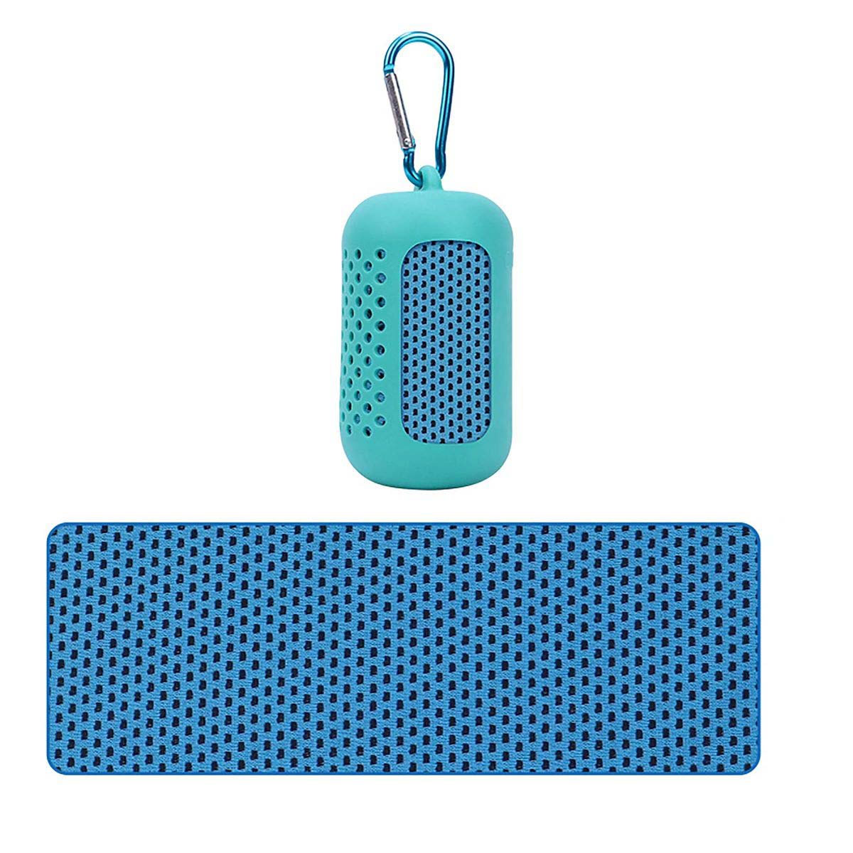 Fast Drying Polyester Towel with Clip for Easy Carry 11