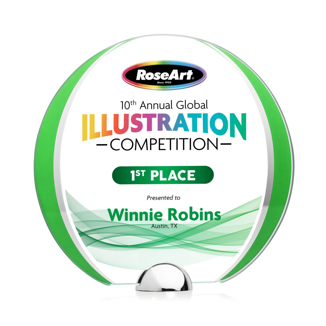 Stanton VividPrint™ Award - Green 6