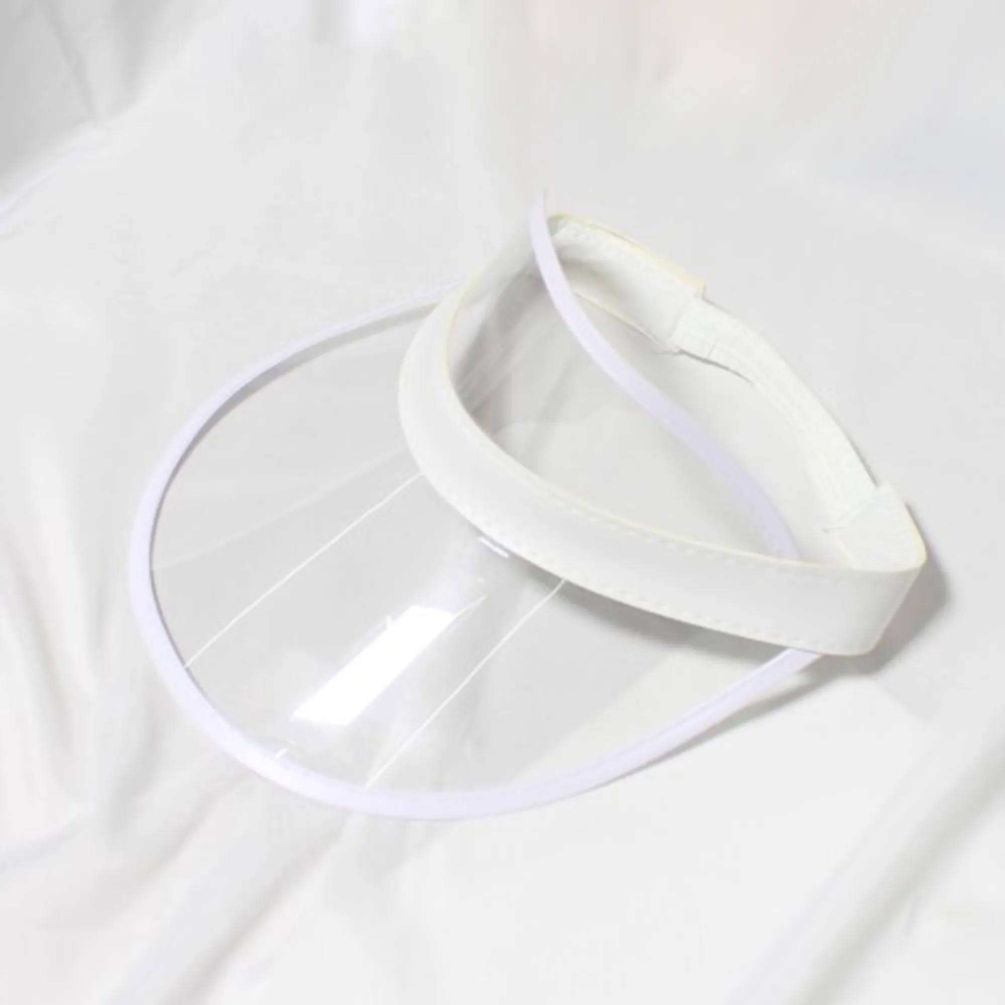 Visor Hat PVC Durable Waterproof and Windproof 11