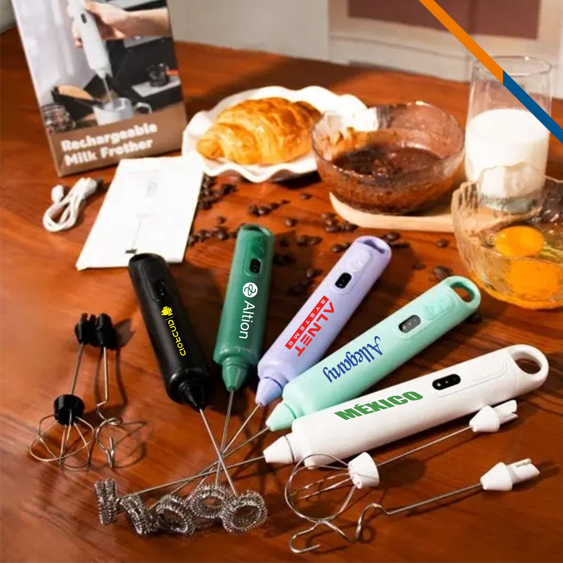 LatteFizz Electric Milk Frother 9