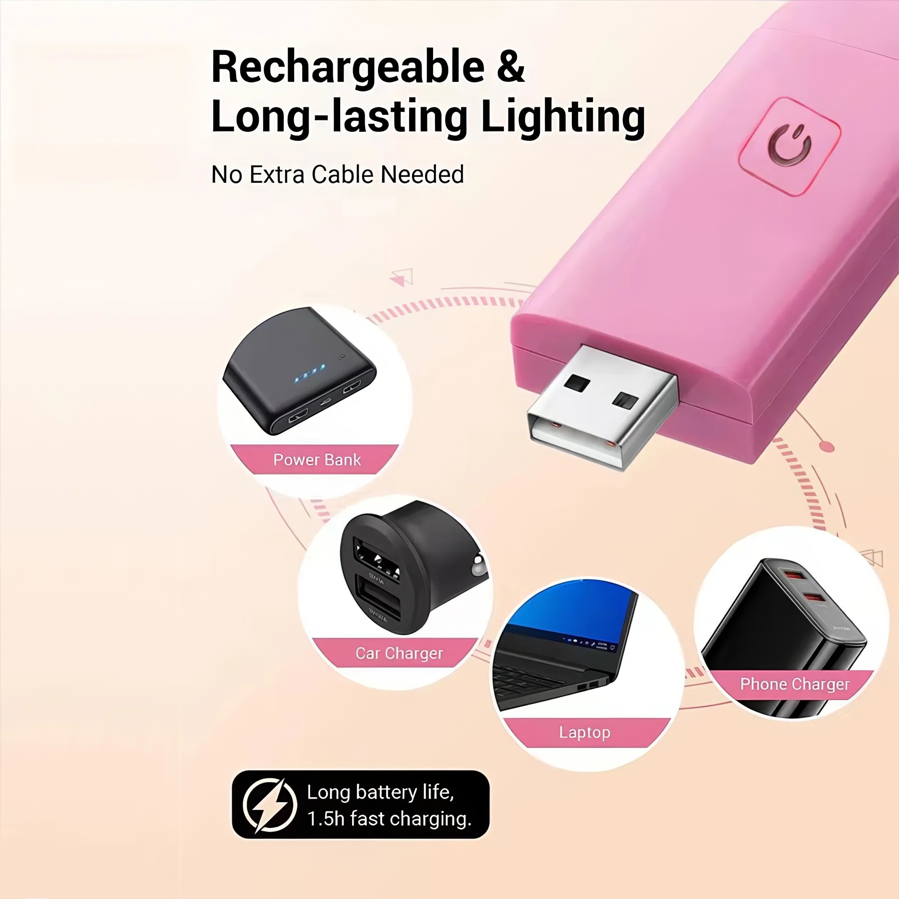 Rechargeable Book Light 3