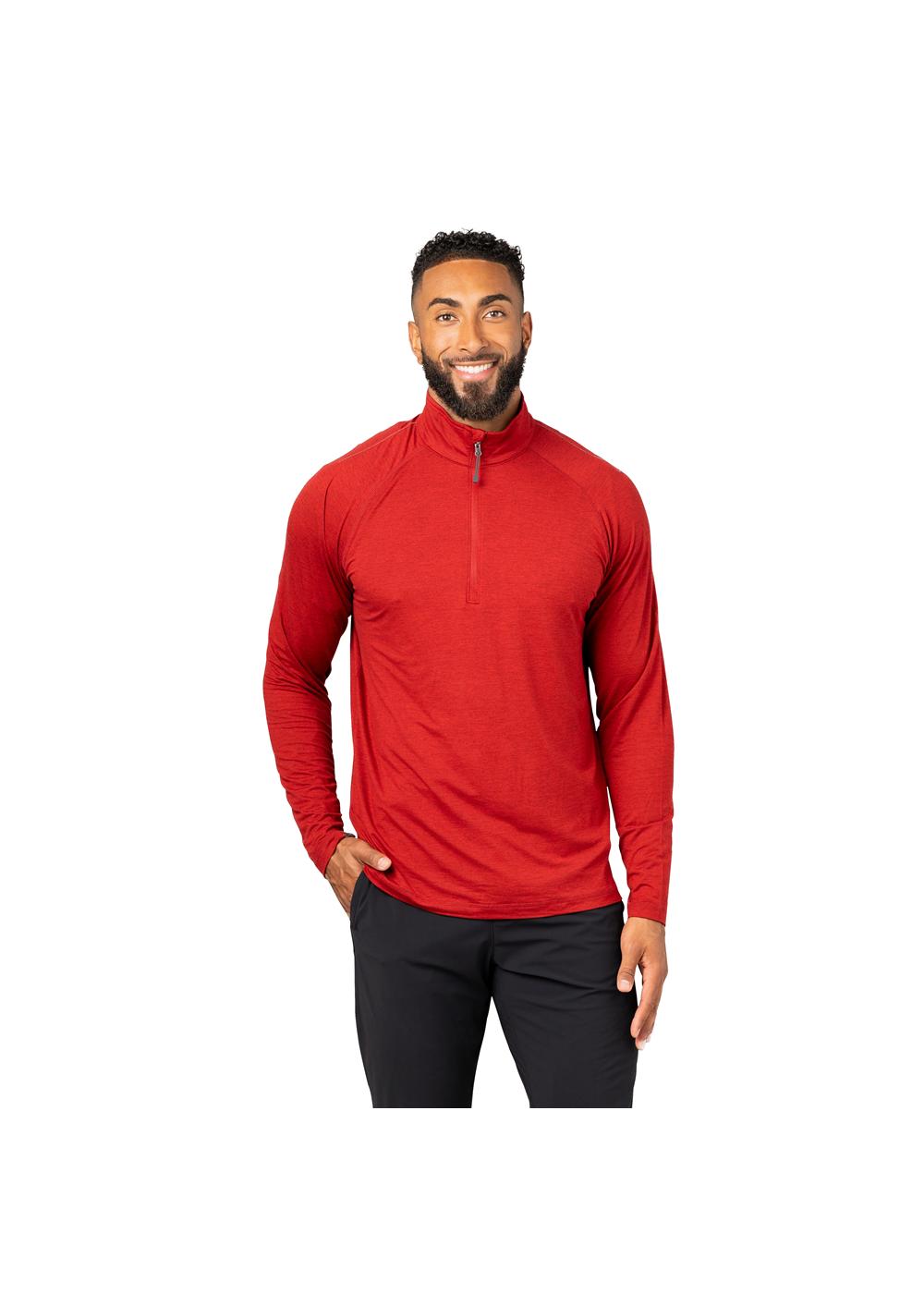 Storm Creek Men's Pacesetter Super Soft Lightweight Quarter Zip 27