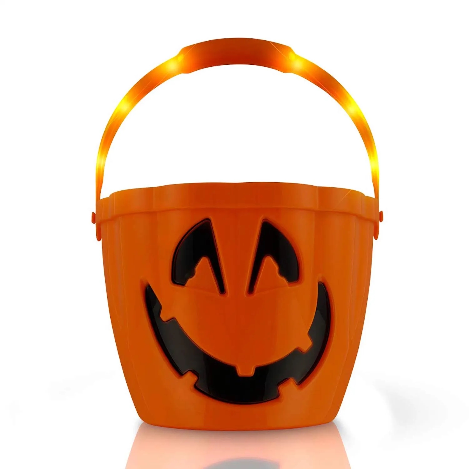 Pumpkin Light Handle Halloween Bucket 4