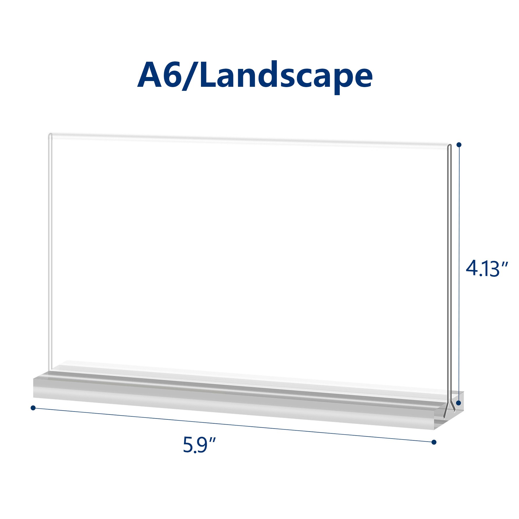 Acrylic Sign Holder 5