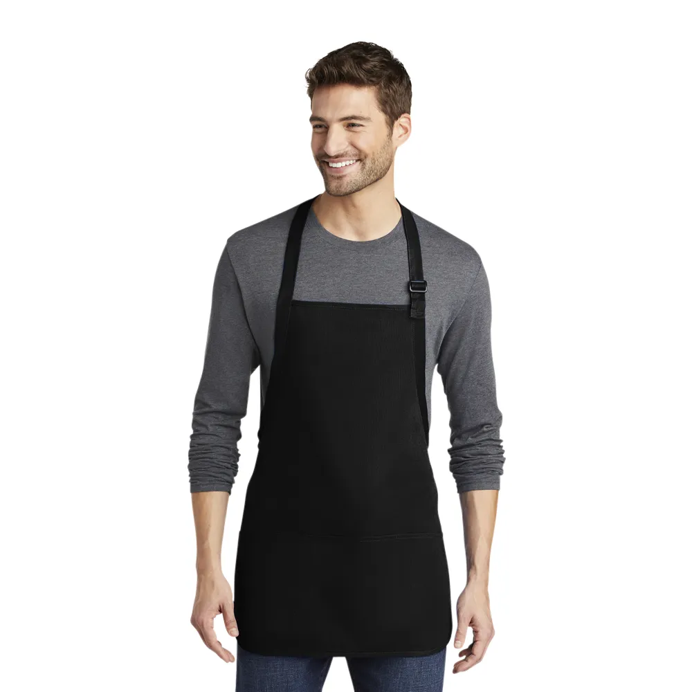Port Authority Medium-Length Apron with Pouch Pockets 2