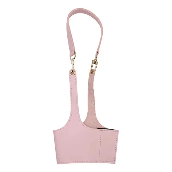 PU Leather Coffee Cup Carrier 12
