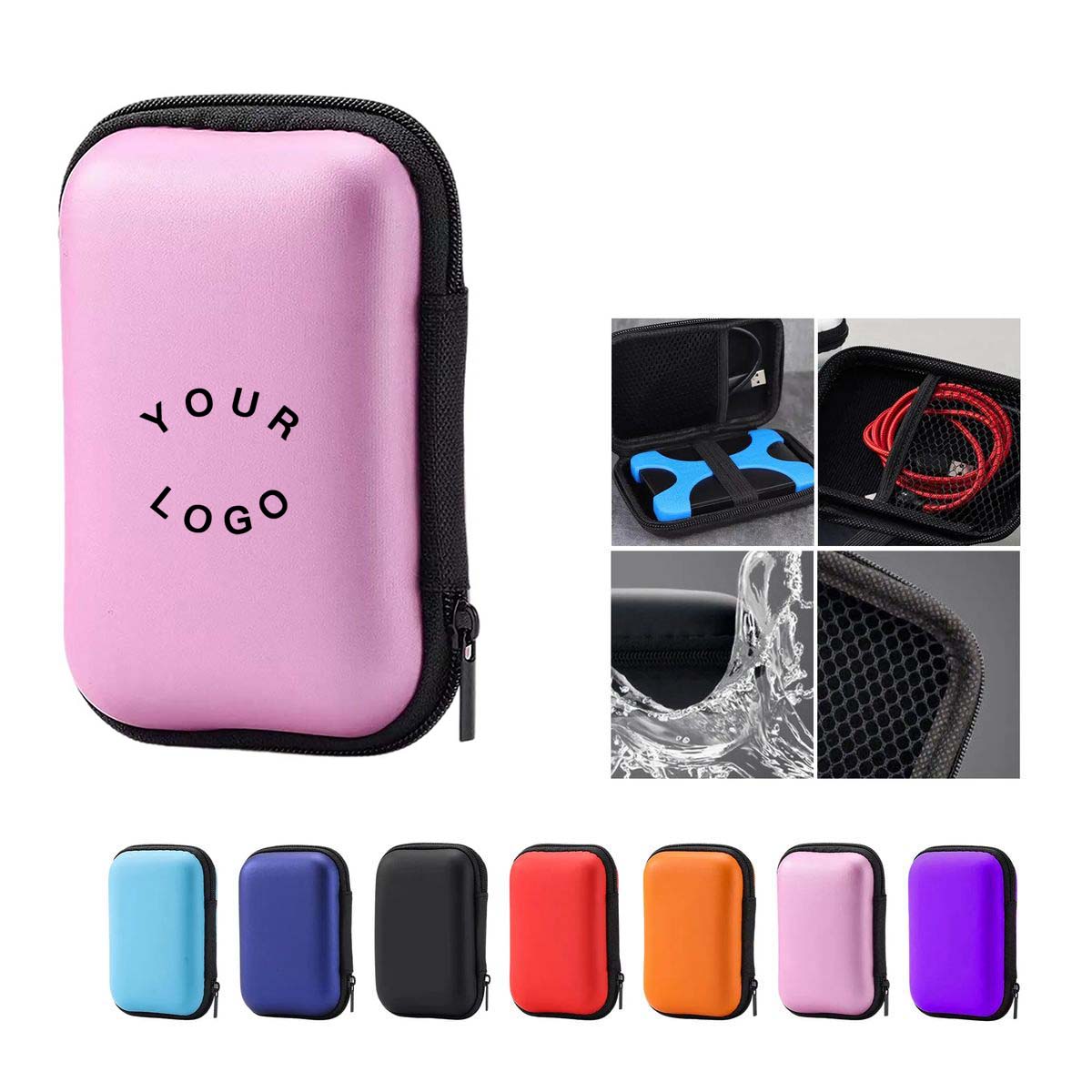 Protective EVA Storage Case with Zipper 3