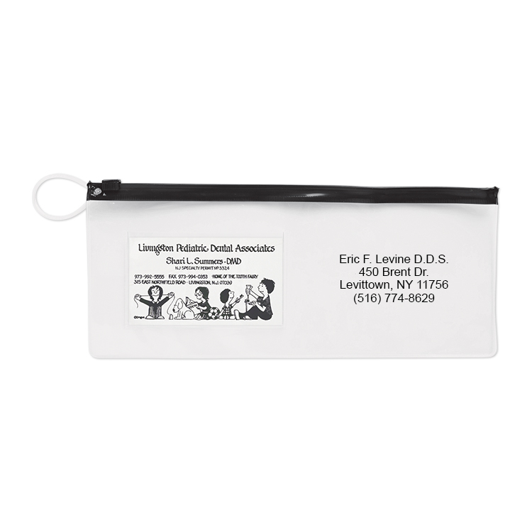 Pouch w/ Business Card Slot & Assorted Color Trim 2