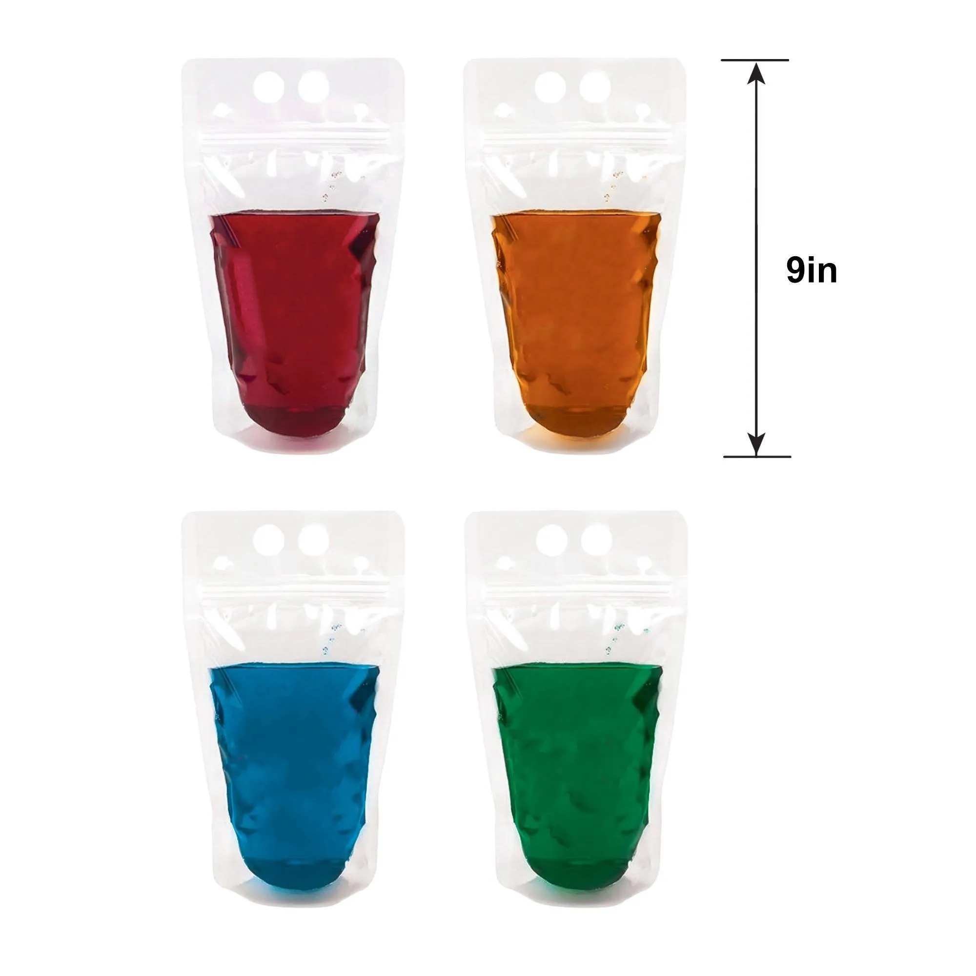 Drink Pouch With Straw And Necklace 5