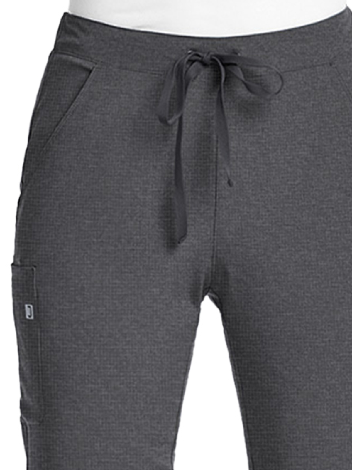 ScrubJoy Originals - Women's Fitted Five-Pocket Tapered Leg Pant 13