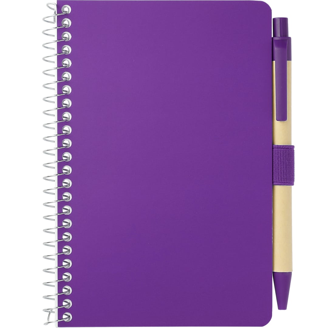 FSC® Mix 4" x 6" Pocket Spiral Notebook with Pen 74