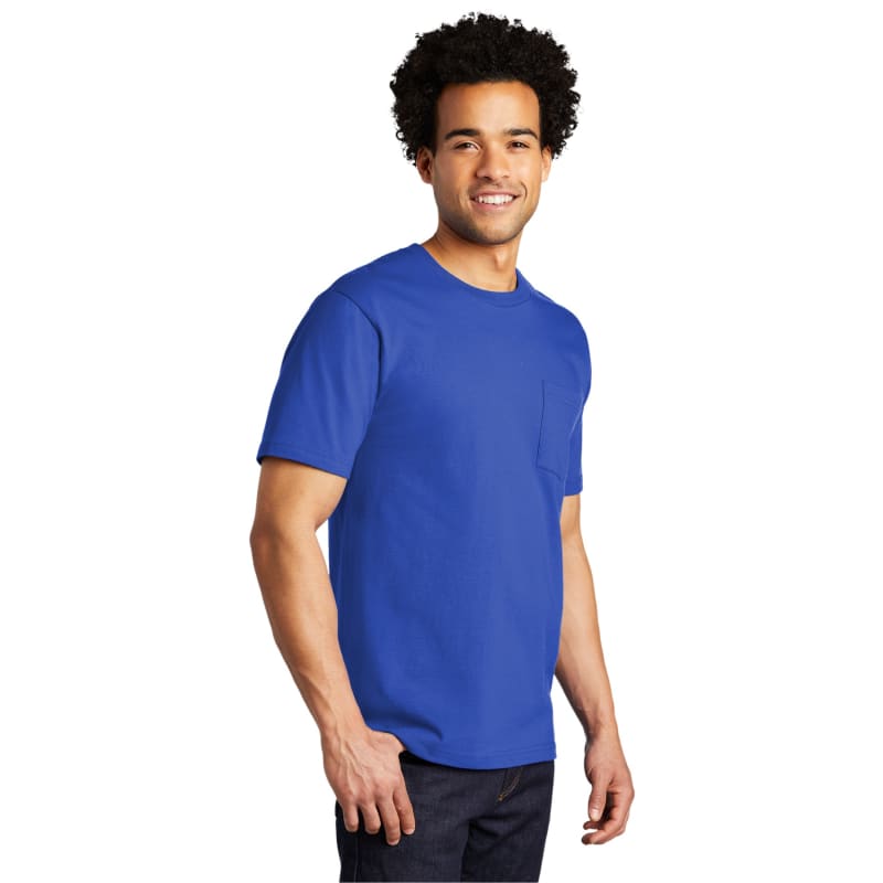 Port & Company Bouncer Pocket Tee 27
