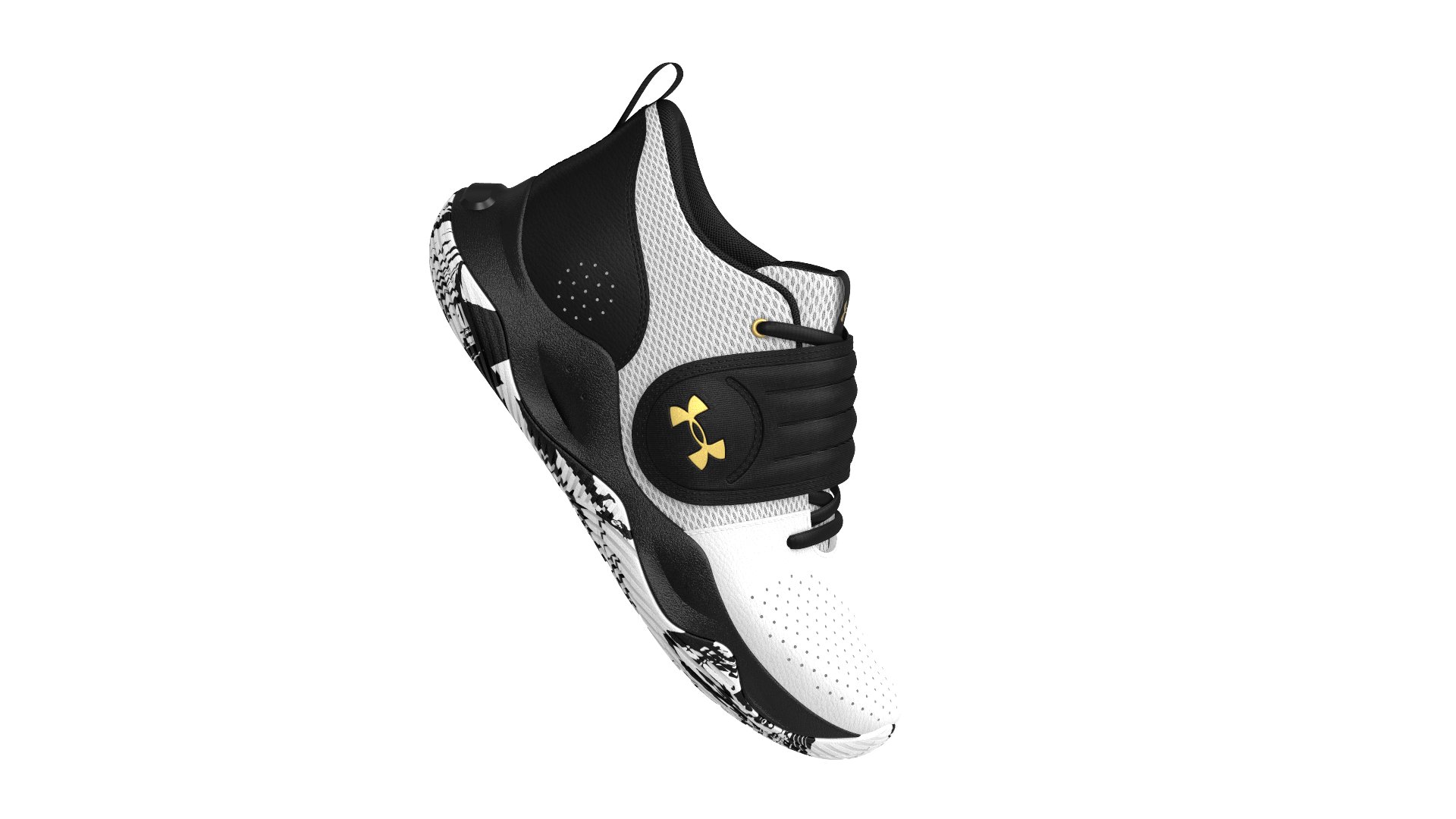UA Zone BB Grade School Basketball Shoes 3