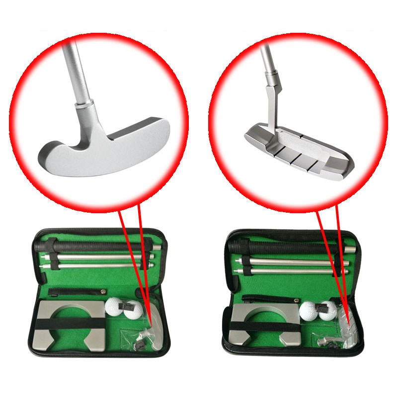Golf Club Aluminum Alloy Putter Kit for Travel and Indoor 4